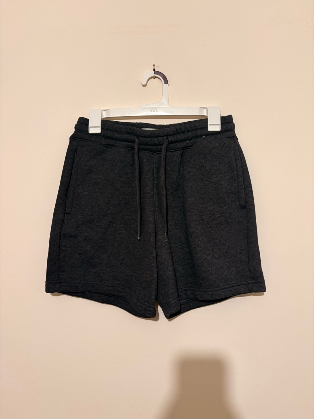 Hollister Men's Sm Dark Grey Drawstring Lounge Shorts